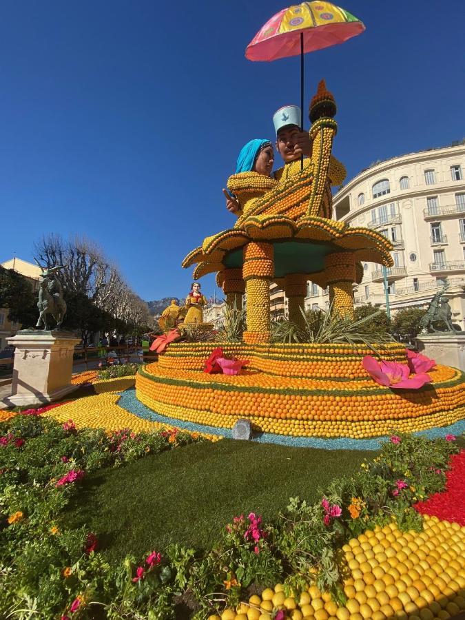 Appartement 3 Pieces Des Jardins à Menton Extérieur photo